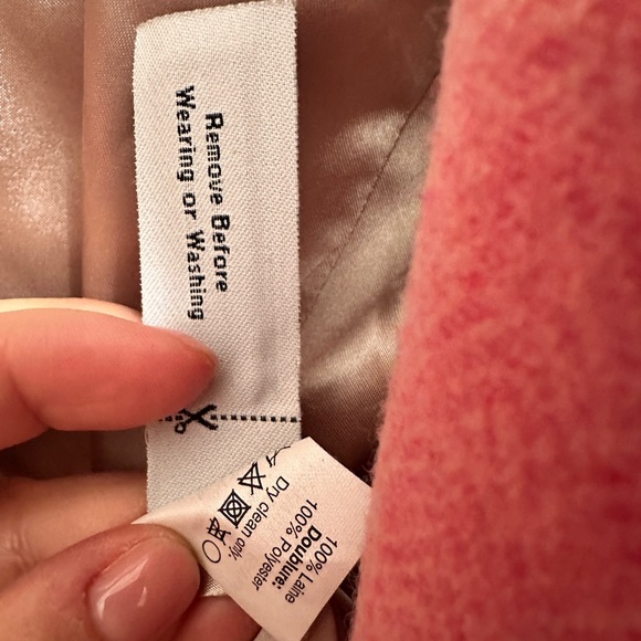 J. Crew Rose Pink Wool-Blend Tailored Schoolboy Blazer with Gold Buttons - Picture 7 of 9